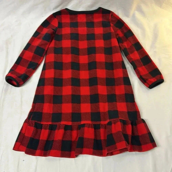 Carter's - NWOT - long sleeve fleece nightgown. Size 2-3A - Picture 3 of 3